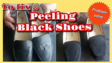 how to prevent fake leather shoes from peeling|how to repair flaking leather.